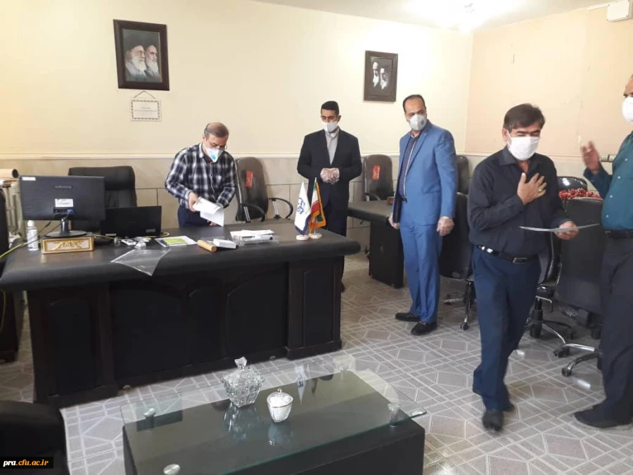 تقدیر از سرپرستان خوابگاه های برادران پردیس حضرت رسول اکرم (ص) 4