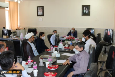 جلسه شورای فرهنگی اجتماعی در پردیس حضرت رسول اکرم(ص) خوزستان