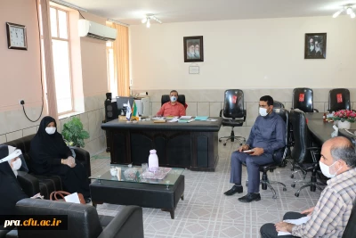 بازدید خانم دکتر پیری و هیئت همراه ایشان از پردیس حضرت رسول اکرم(ص) خوزستان