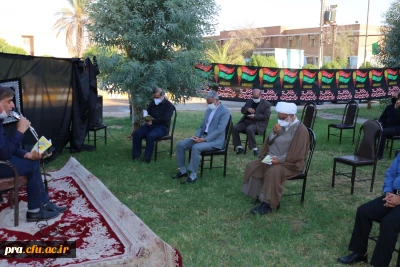 مراسم عزاء داری دهه اول محرم در پردیس حضرت رسول اکرم(ص) خوزستان