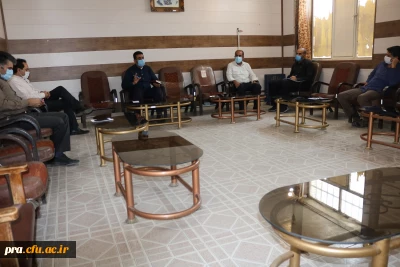 برگزاری جلسه کارگروه آئین استقبال از دانشجو معلمان در سال 1400-1399 در پردیس حضرت رسول اکرم(ص) خوزستان