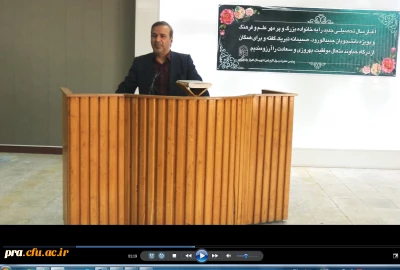 برگزاری مراسم آیین استقبال از دانشجویان در سال تحصیلی جدید 1400-1399 در پردیس حضرت رسول اکرم(ص) خوزستان
