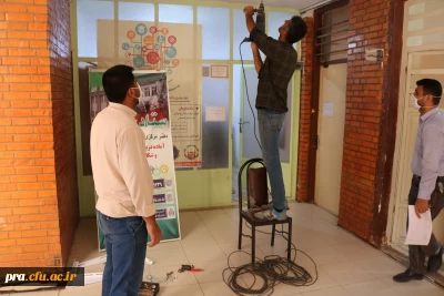 راه اندازی سیستم رایانه ای در پردیس حضرت رسول اکرم(ص) خوزستان