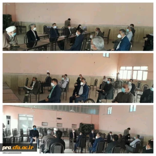 نشست هیئت رئیسه دانشگاه فرهنگیان استان خوزستان با هیات مصاحبه گر