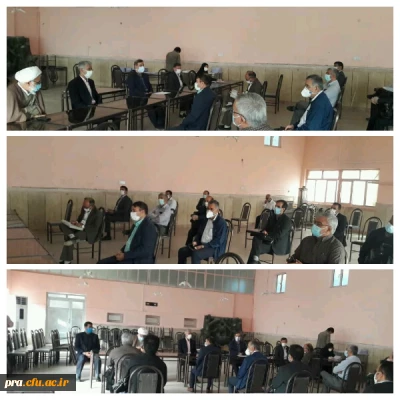 نشست هیئت رئیسه دانشگاه فرهنگیان استان خوزستان با هیات مصاحبه گر