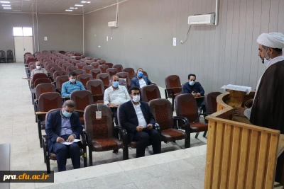 برگزاری جلسه شورای اداری در پردیس حضرت رسول اکرم(ص) خوزستان 