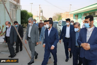 بازدید استاندار استان خوزستان از پردیس حضرت رسول اکرم(ص) خوزستان