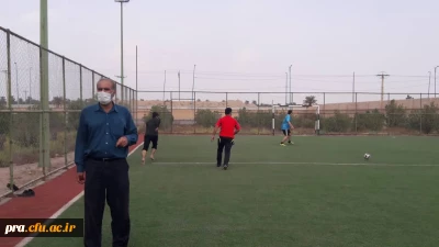 مسابقه فوتسال میان کارکنان پردیس حضرت رسول اکرم(ص) خوزستان