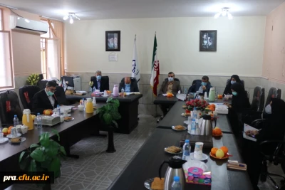 برگزاری جلسه شورای مدیریت, نظارت و منابع انسانی دانشگاه فرهنگیان استان خوزستان در پردیس حضرت رسول اکرم(ص) اهواز