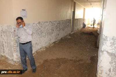 پروژه عمرانی پردیس حضرت رسول اکرم(ص) خوزستان در ایام کرونا