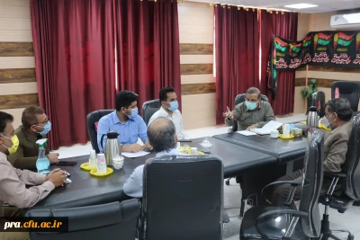 برگزاری جلسه کمیته پیگیری مصوبات شورای مدیریت استان در پردیس حضرت رسول اکرم(ص) خوزستان