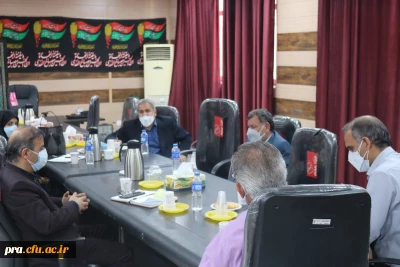 بازدید مسئول بهسازی منابع انسانی و مسئول دوره مهارت آموزی دانشگاه فرهنگیان از پردیس از حضرت رسول اکرم(ص) خوزستان