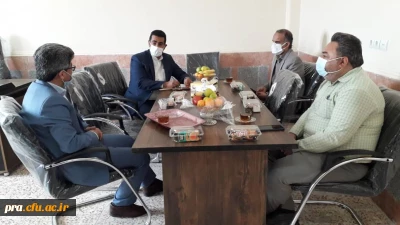 بازدید معاونت توسعه منابع و امور دانشجویی و کارشناس آموزش پردیس حضرت رسول اکرم(ص) اهواز از مرکز مهارت آموزی شهید مطهری مسجد سلیمان