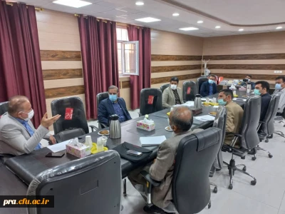 برگزاری جلسه ی کمیته کارورزی در سالن جلسات دکتر قیصر امین پور پردیس حضرت رسول اکرم (ص) اهواز