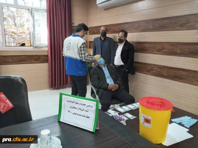 تست غربالگری در دانشگاه فرهنگیان پردیس حضرت رسول اکرم(ص) اهواز 