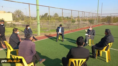 برگزاری جلسه عوامل حفاظت فیزیکی در پردیس حضرت رسول اکرم(ص) اهواز