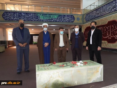 زیارت گلزار شهدای اهواز