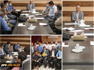 برگزاری دومین جلسه شورای اداری در پردیس حضرت رسول اکرم(ص) اهواز