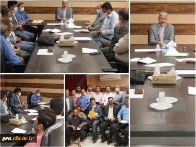 برگزاری دومین جلسه شورای اداری در پردیس حضرت رسول اکرم(ص) اهواز