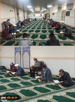برگزاری محفل انس با قرآن در پردیس حضرت رسول اکرم(ص) اهواز
