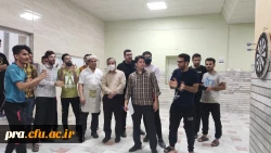 بازدید سرپرست پردیس حضرت رسول اکرم (ص) اهواز از سراهای دانشجویی