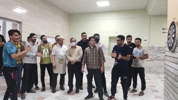 بازدید سرپرست پردیس حضرت رسول اکرم (ص) اهواز از سراهای دانشجویی