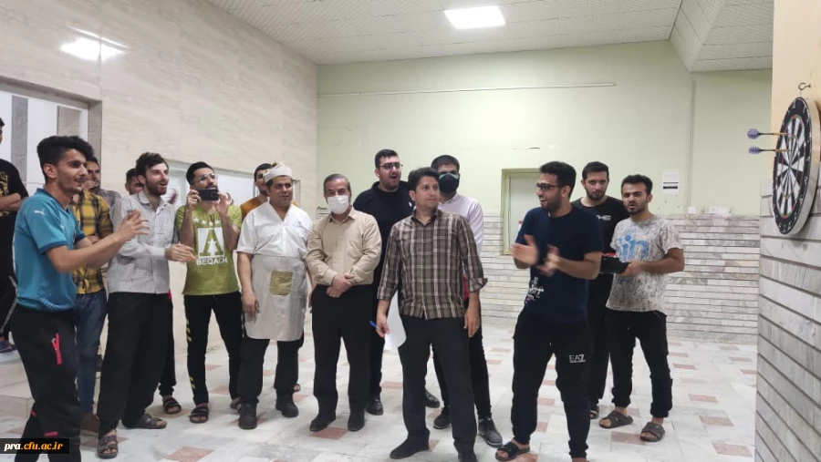 بازدید سرپرست پردیس حضرت رسول اکرم (ص) اهواز از سراهای دانشجویی