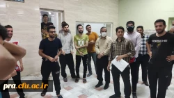 بازدید سرپرست پردیس حضرت رسول اکرم (ص) اهواز از سراهای دانشجویی