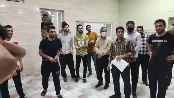 بازدید سرپرست پردیس حضرت رسول اکرم (ص) اهواز از سراهای دانشجویی