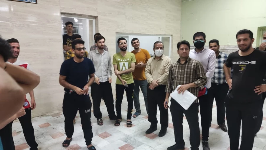 بازدید سرپرست پردیس حضرت رسول اکرم (ص) اهواز از سراهای دانشجویی