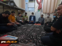 بازدید سرپرست پردیس حضرت رسول اکرم (ص) اهواز از سراهای دانشجویی