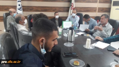 جلسه درخصوص برگزاری امتحانات ، شرایط خوابگاه ها و وضعیت رفاهی پردیس