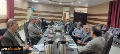 جلسه شورای بسیج اساتید دانشگاه فرهنگیان استان خوزستان