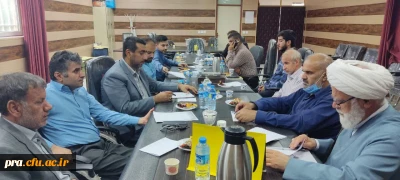 جلسه طرح برگزاری سرای طیبه