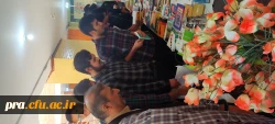 برپایی نمایشگاه کتاب به مناسبت هفته کتاب وکتابخوانی 13