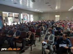 برگزاری جلسه آشنایی  دانشجویان جدید الورود با آئین نامه های آموزشی و امکانات سامانه گلستان و قوانین شورای انضباطی