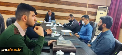 جلسه اعضای شورای صنفی با ریاست پردیس