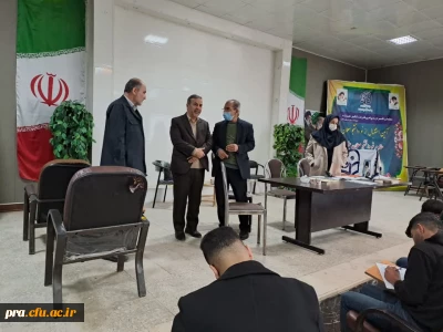 بازدید سرپرست امور پردیس های استان خوزستان ازامتحانات پایان ترم