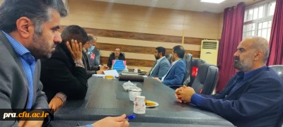 جلسه شورای اداری پردیس با حضور مدیر محترم امور پردیس های استان