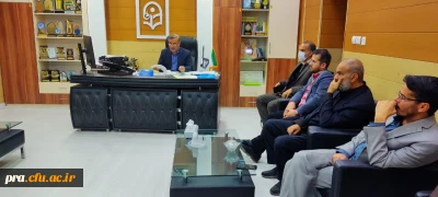 جلسه مدیر امور پردیس های استان دکتر صالحی با کارکنان پردیس رسول اکرم (ص) جهت برگزاری آزمون جامع پایانی مهارت آموزان مشمولان ماده 28 (استخدامی1400) 