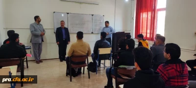 بازدید مدیریت محترم امور پردیس های استان خوزستان دکتر صالحی ازشروع کلاسهای ترم بهمن ماه 1401