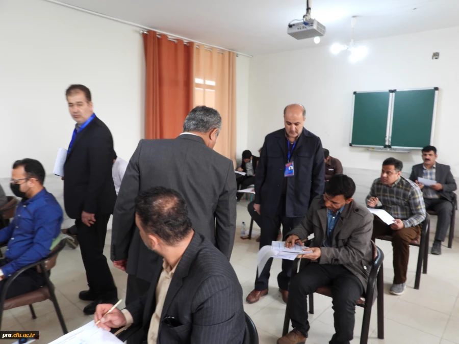 برگزاری آزمون جامع اصلح مهارت آموزان ماده 28 از ساعتی پیش  پردیس حضرت رسول اکرم (ص) آغاز گردید 2