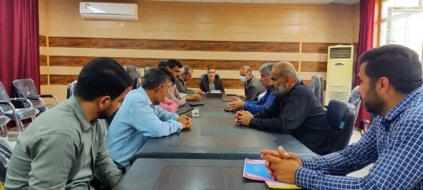  برگزاری جلسه شورای اداری  4