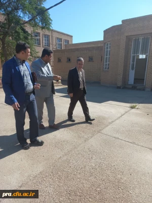 دیدار سرپرست امور پردیس های استان دکتر صالحی به مناسب آغاز سال نو