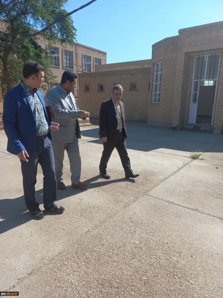 دیدار سرپرست امور پردیس های استان دکتر صالحی به مناسب آغاز سال نو 2