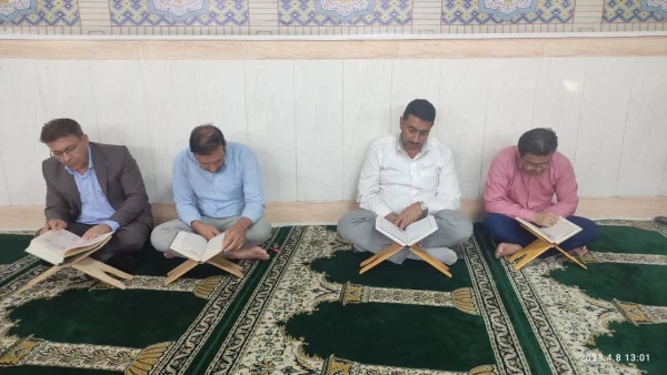 برگزاری مراسم جزخوانی قرآن کریم در پردیس حضرت رسول اکرم(ص)  2