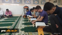 برگزاری مراسم جزخوانی قرآن کریم در پردیس حضرت رسول اکرم(ص)  2
