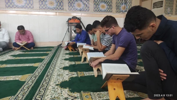 برگزاری مراسم جزخوانی قرآن کریم در پردیس حضرت رسول اکرم(ص)  2