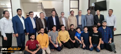 بازدید دکتر صحرایی سرپرست وزارت آموزش وپرورش وتیم همراه از ساختمان دکتر حسابی
