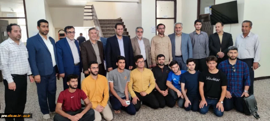 بازدید دکتر صحرایی سرپرست وزارت آموزش وپرورش وتیم همراه از ساختمان دکتر حسابی
 2